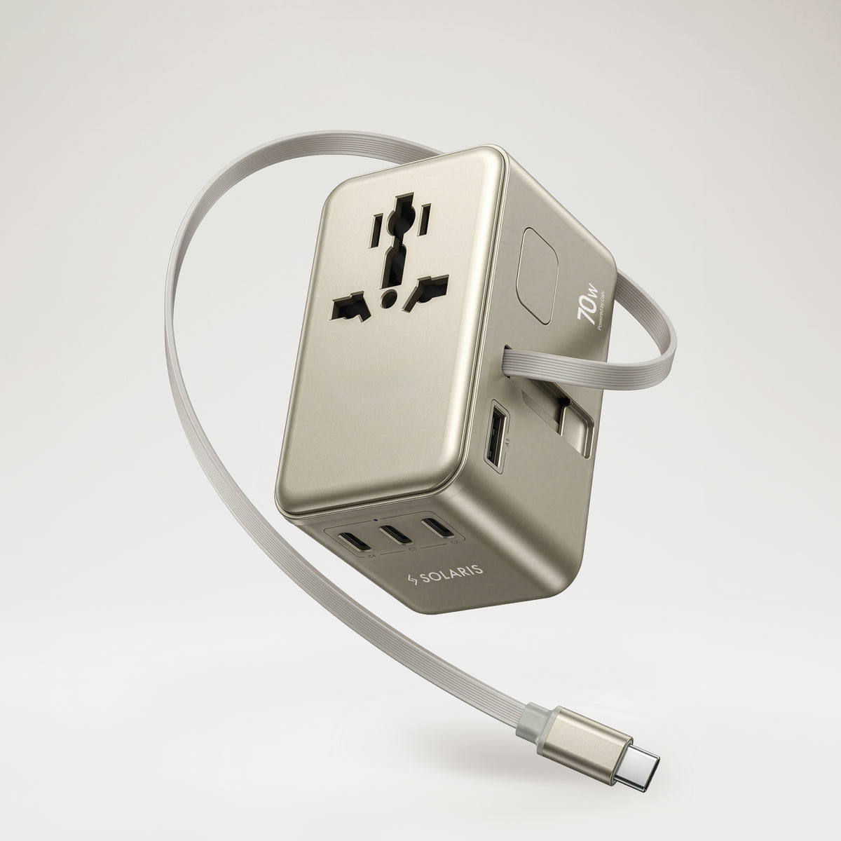 70W Globex GaN Travel Adapter