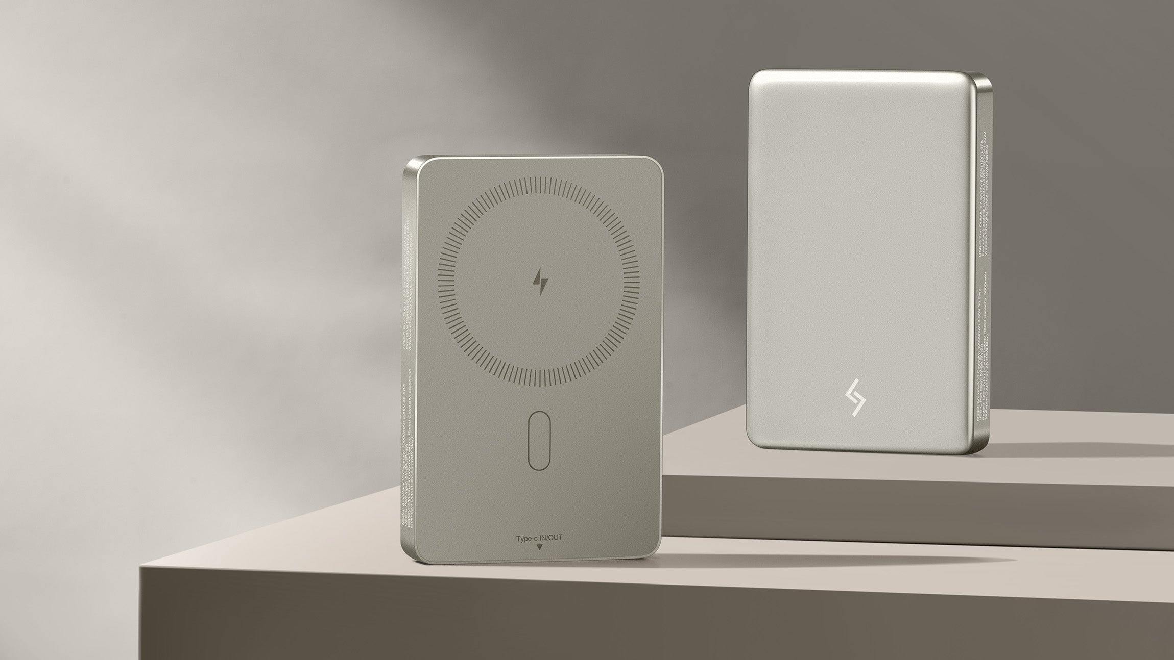 Amppack 10,000mAh Magnetic Fast Charging Wireless Powerbank