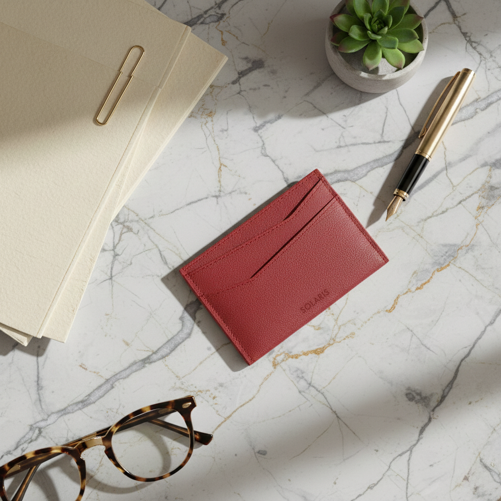 Landon Leather Cardholder