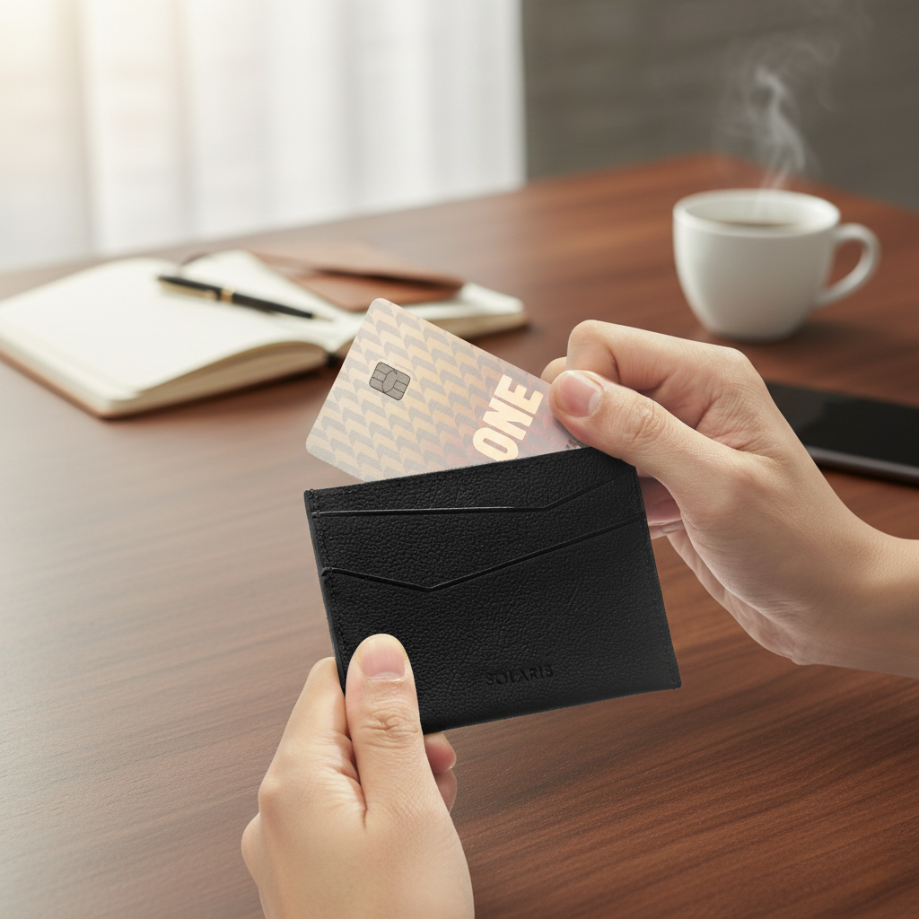 Landon Leather Cardholder